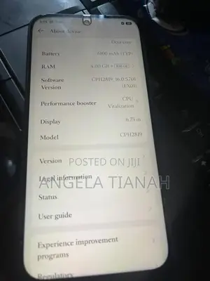 Oppo A6x 128 GB Blue