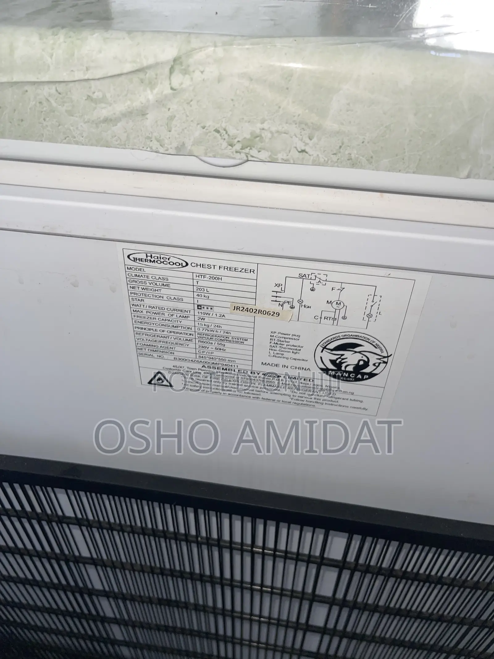 Thermocool Chest Freezer 203L
