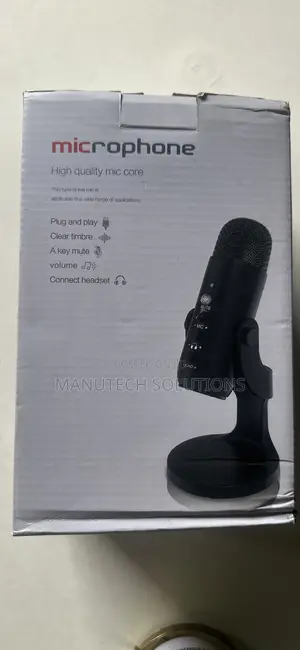 Mic Knob Microphone for Podcast and Content Creation
