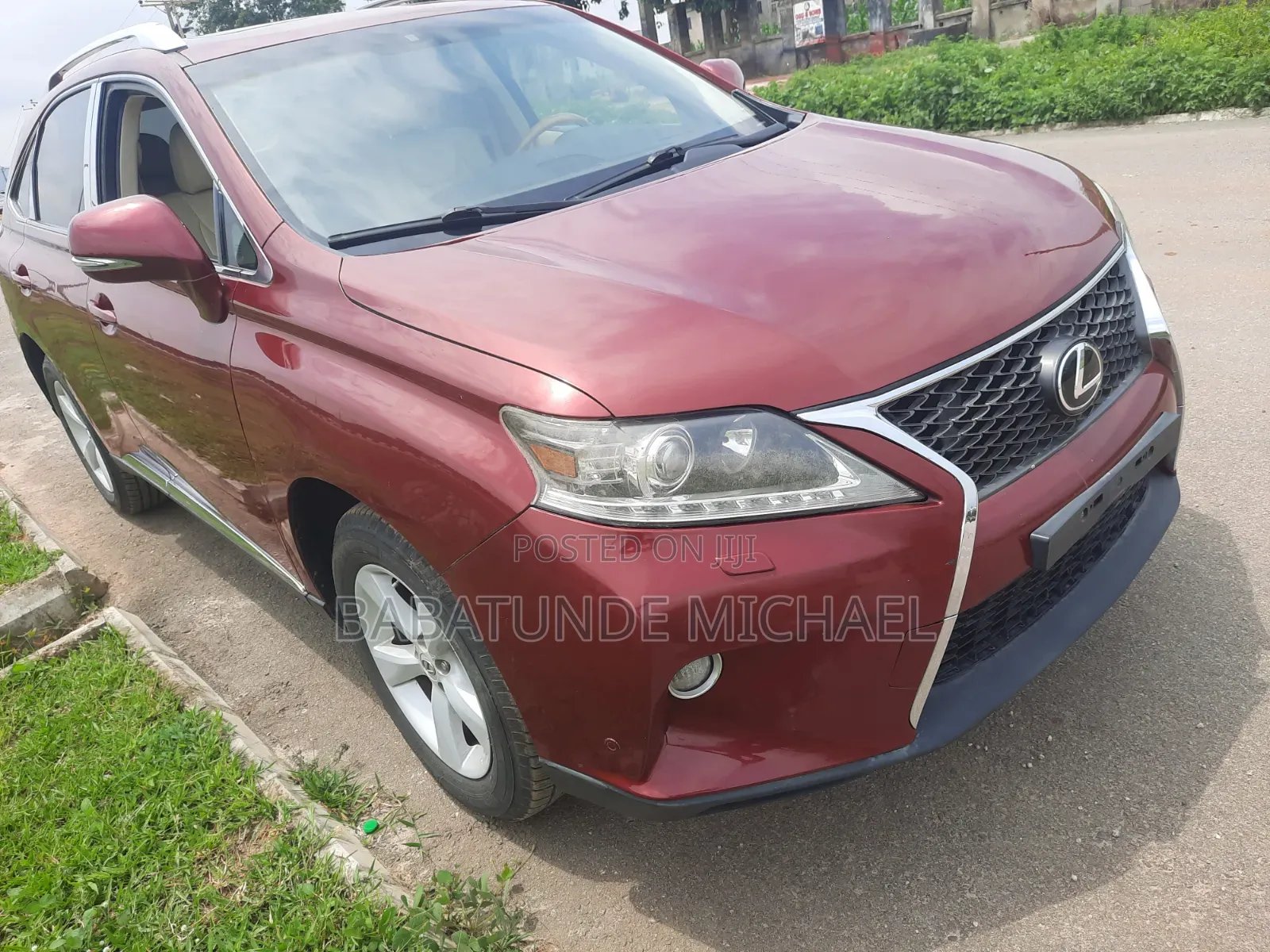 Lexus RX 350 2011 Maroon