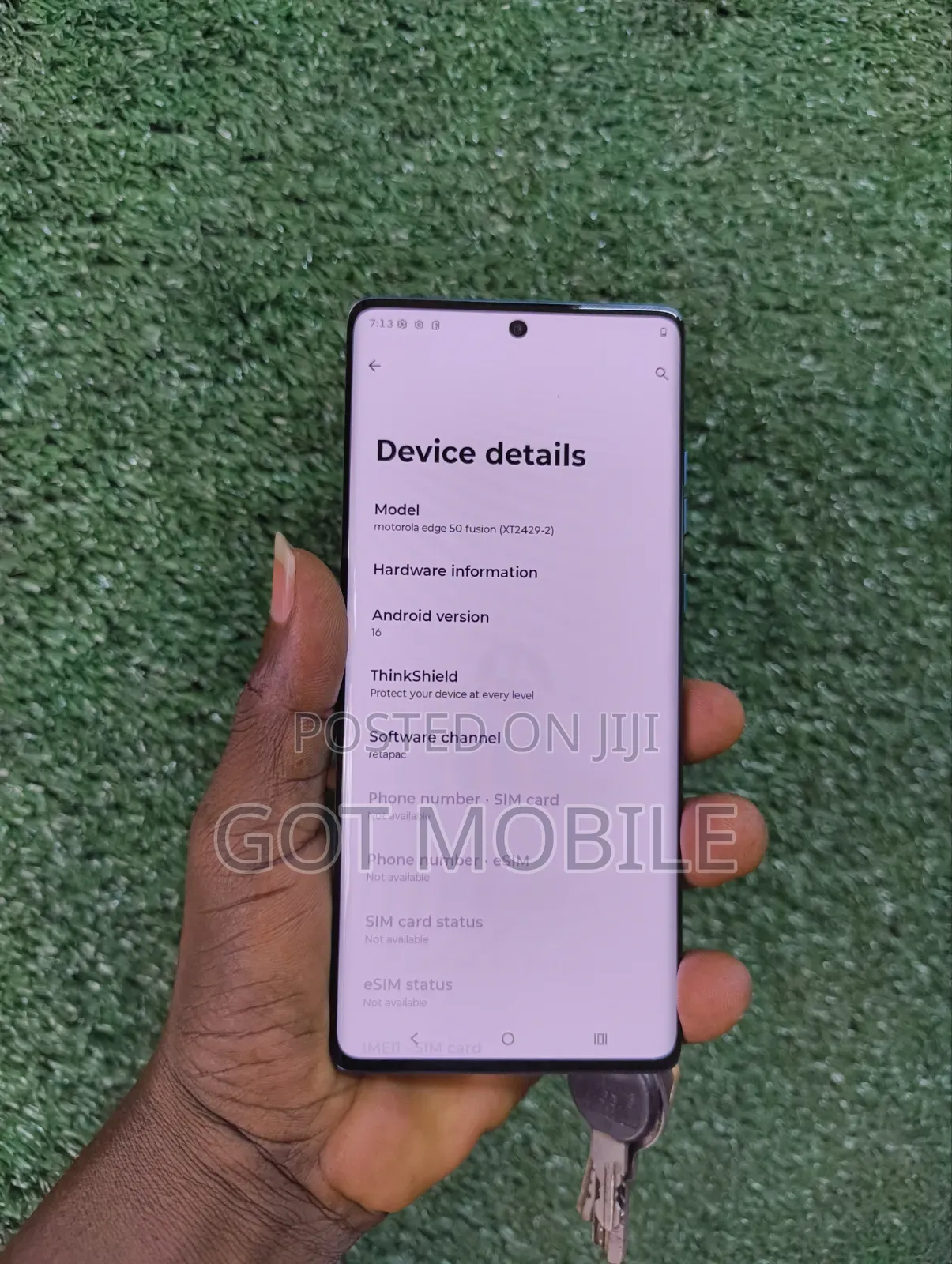 Motorola Edge 50 Fusion 256 GB