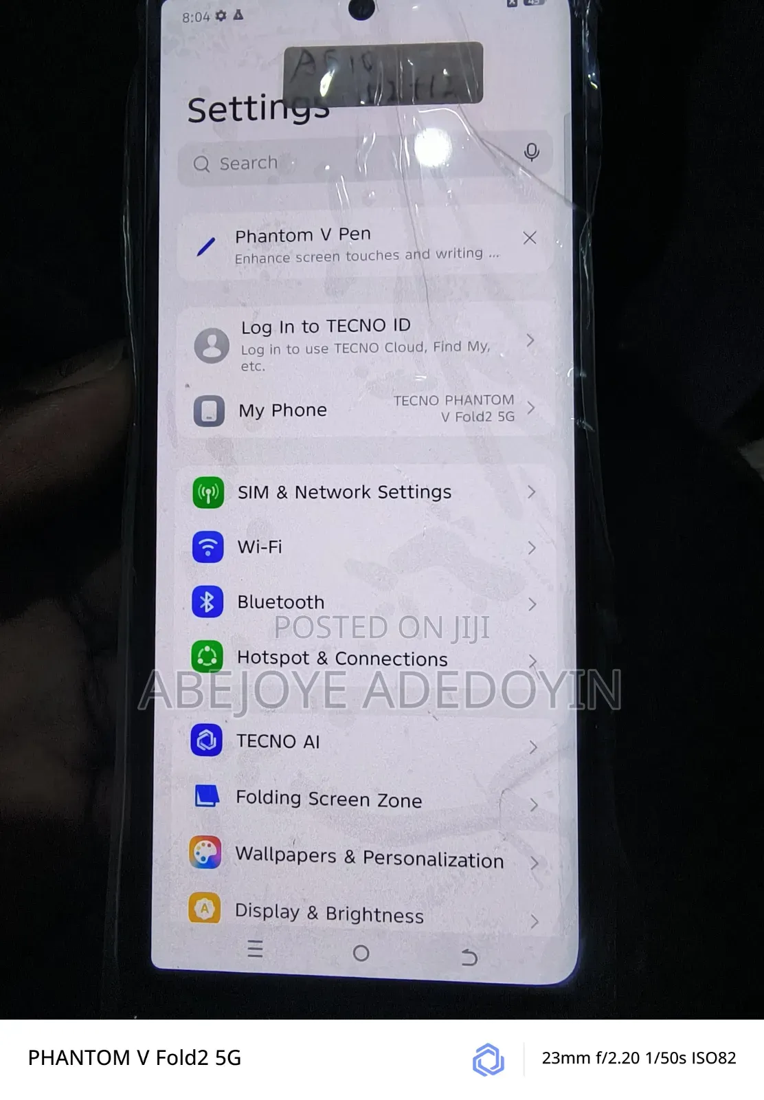Tecno Phantom V Fold 2 512 GB Blue