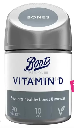 Boots Vitamin D 10μg - 90 Tablets (Bones Muscles Support)