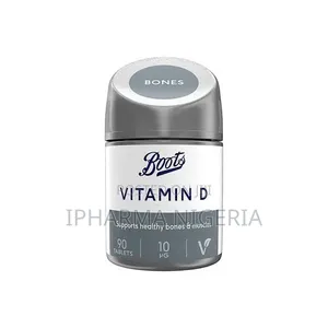 Boots Vitamin D 10μg - 90 Tablets (Bones Muscles Support)