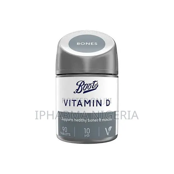 Boots Vitamin D 10μg - 90 Tablets (Bones Muscles Support)