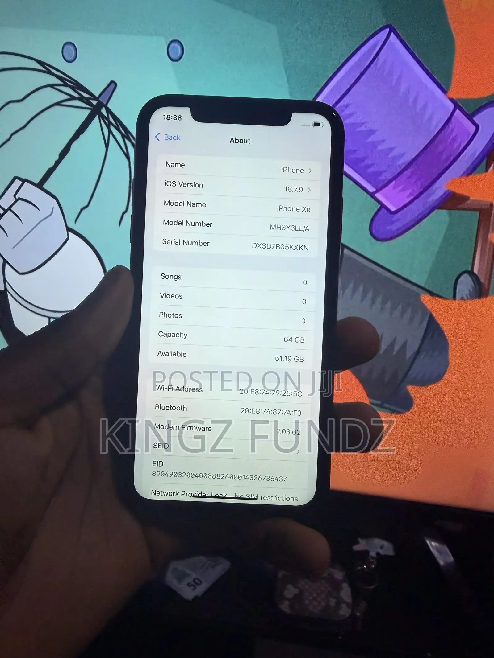 Apple iPhone XR 64 GB Black