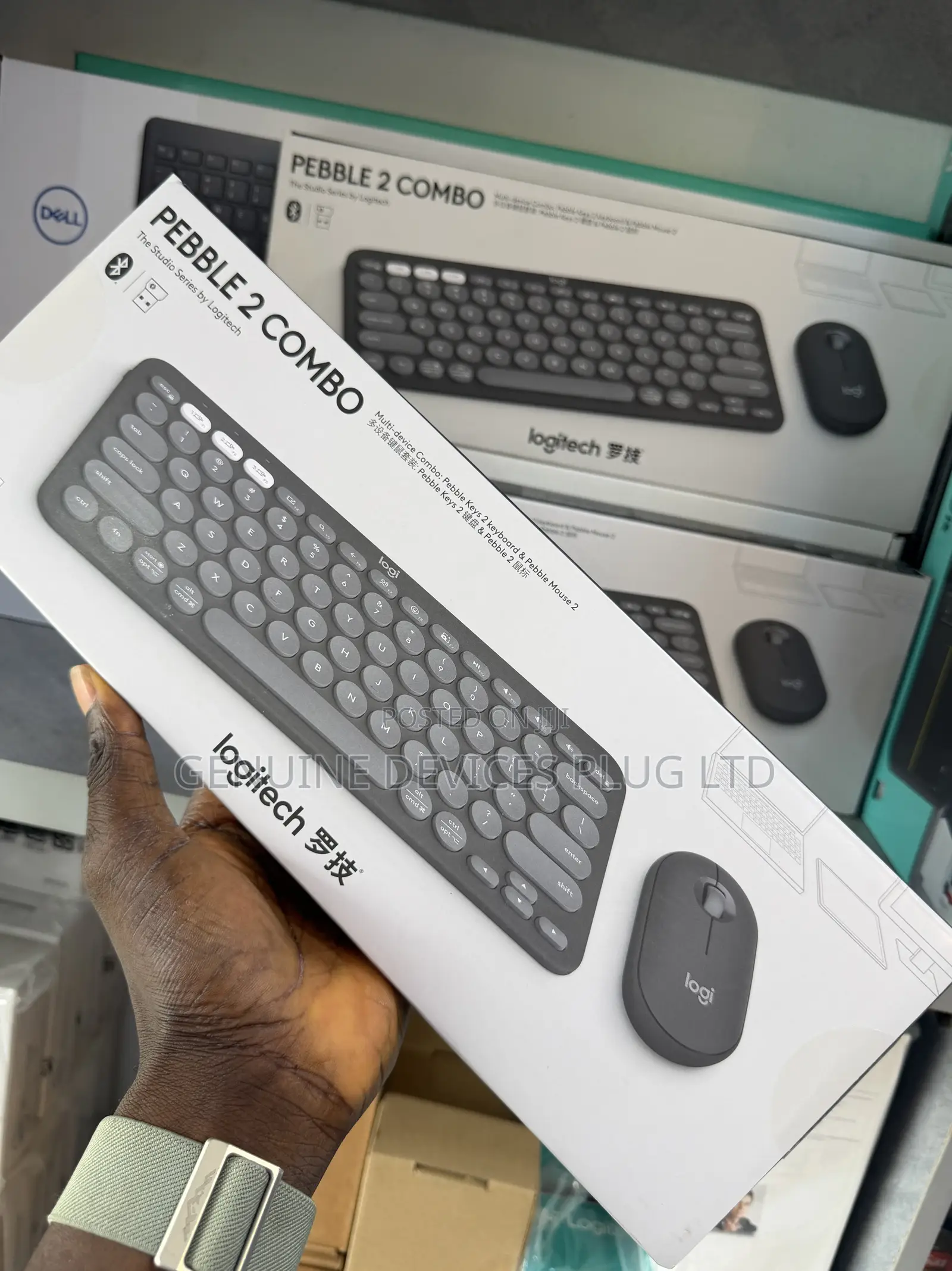 Logitech Pebble 2 Silent Compact Wireless Keyboard and Mouse Combo