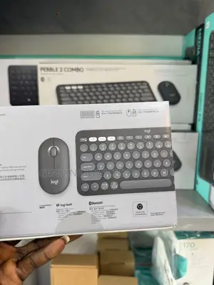 Logitech Pebble 2 Silent Compact Wireless Keyboard and Mouse Combo