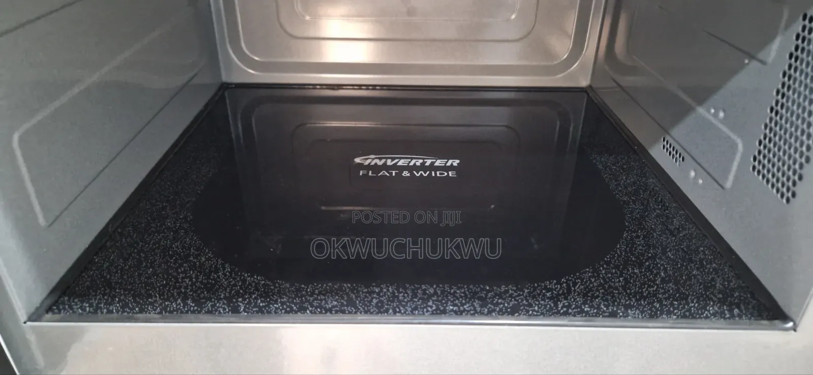Panasonic 27L Inverter Flatbed Microwave – NN-SF564W