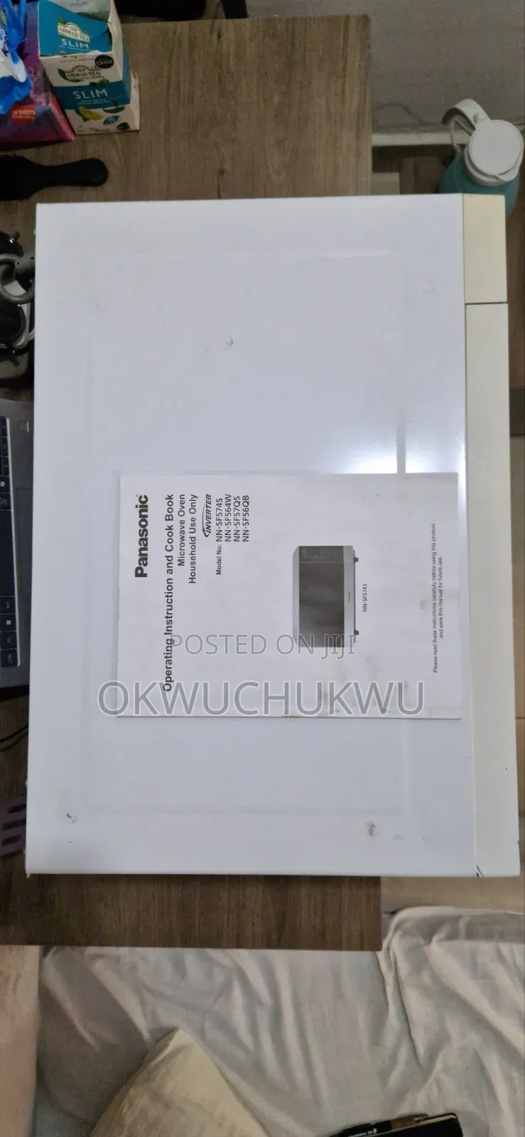 Panasonic 27L Inverter Flatbed Microwave – NN-SF564W