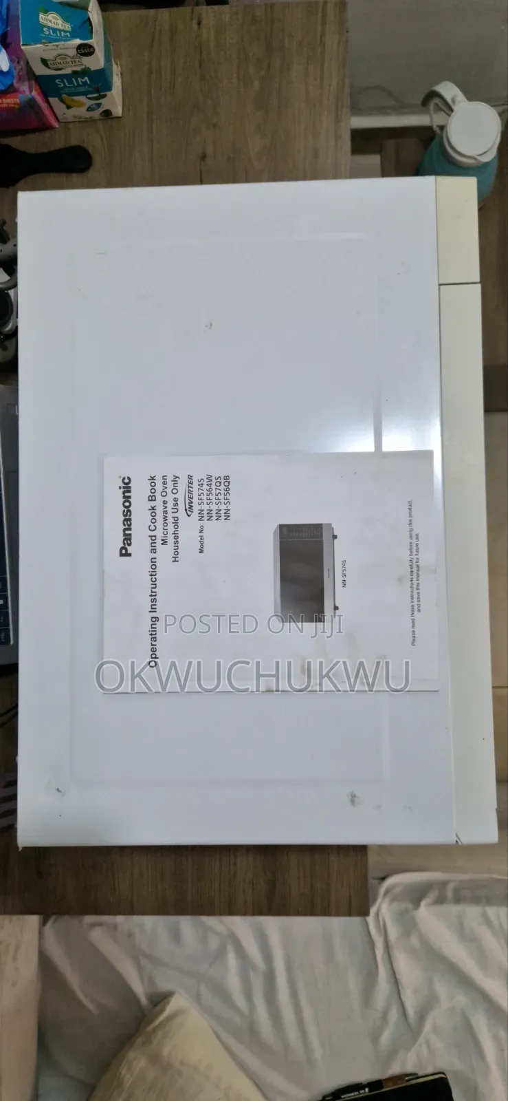 Panasonic 27L Inverter Flatbed Microwave – NN-SF564W