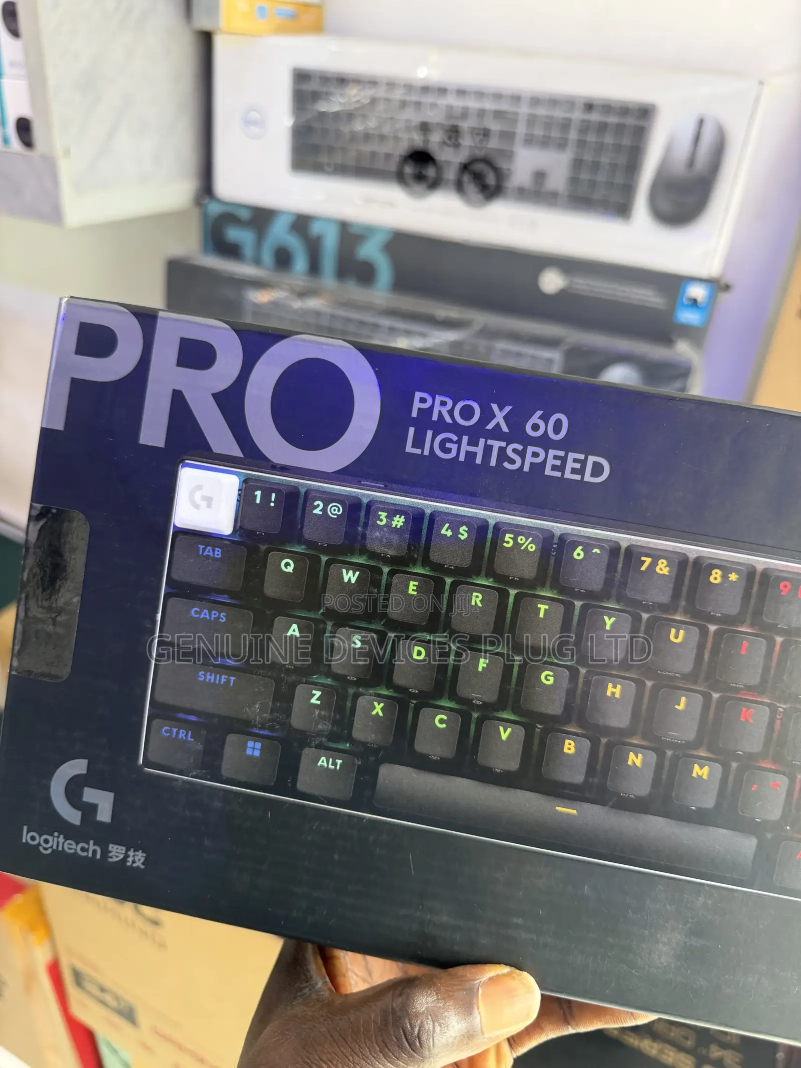 Logitech G PRO X 60% Wireless Gaming Keyboard (Tactile Optical)