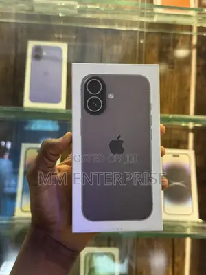 New Apple iPhone 16 128 GB Black