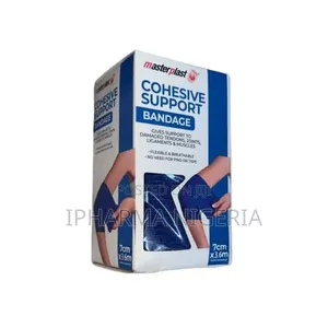 Masterplast Cohesive Support Bandage 7cm X 3.6m - Blue
