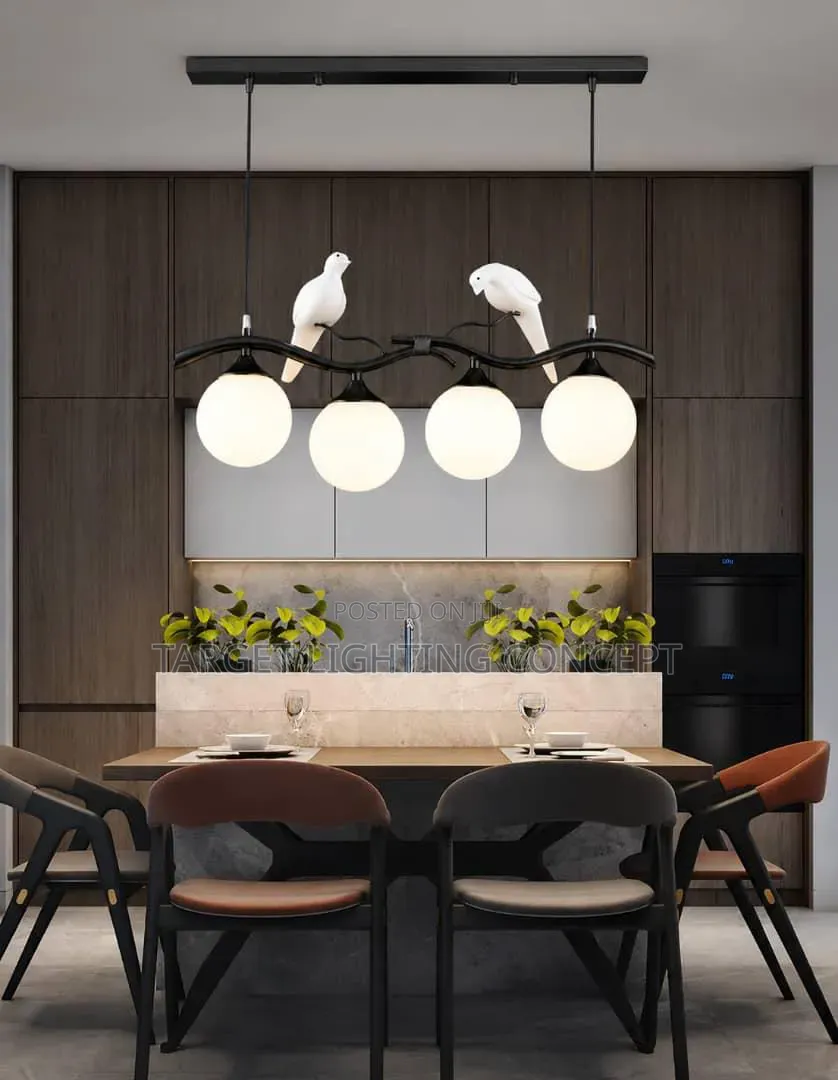 Nordic Style Bird Led Pendant Light