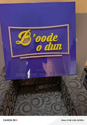 Indoor Illuminated Signage