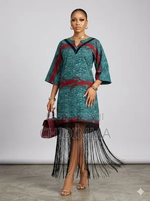 Fringe Gown