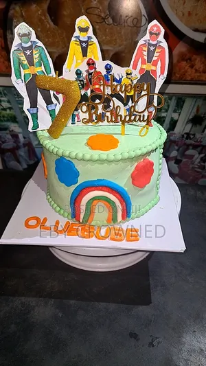 Size 7 Pan 2layers Birthday Cake