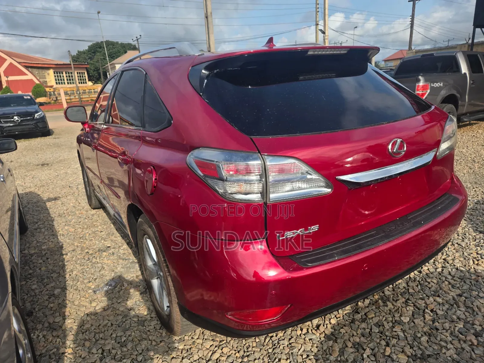 Lexus RX 2012 Red