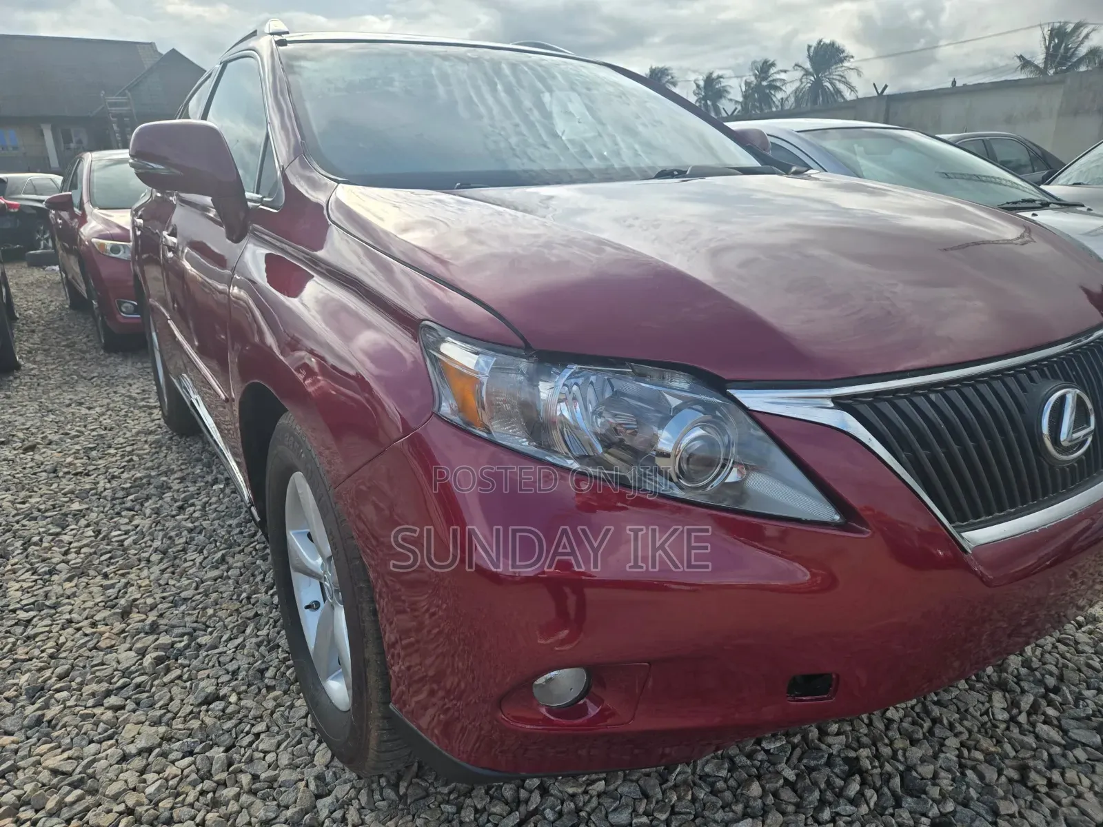 Lexus RX 2012 Red