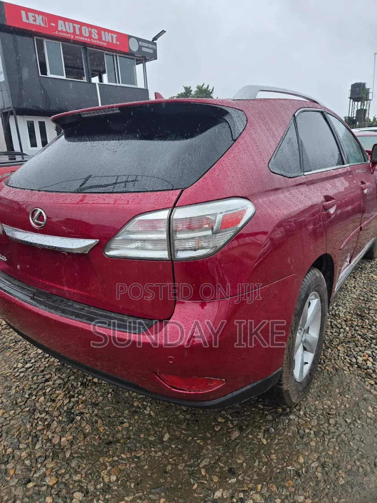 Lexus RX 2012 Red