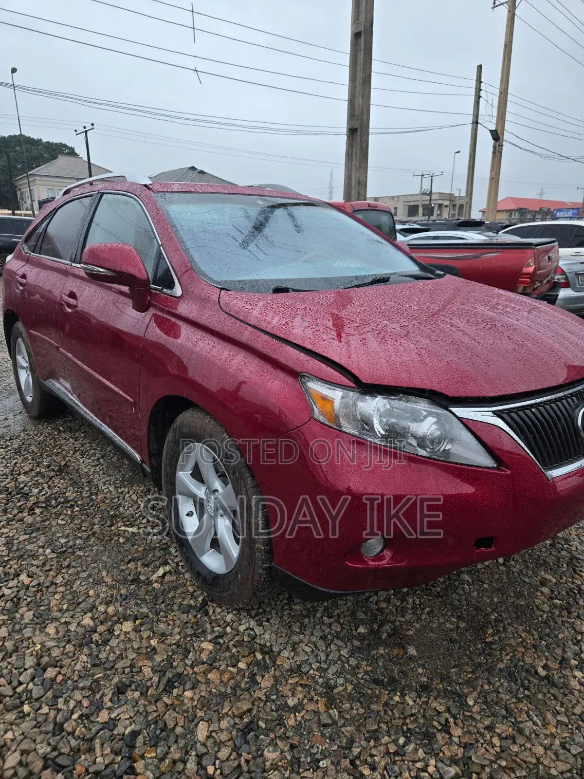 Lexus RX 2012 Red