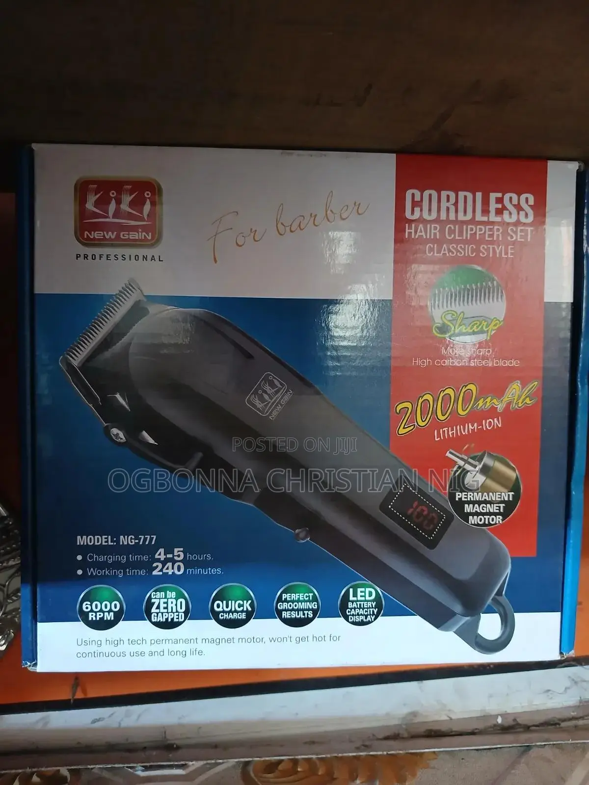 Rechargeable Clipper