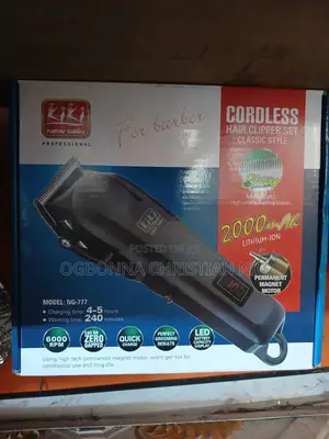 Rechargeable Clipper