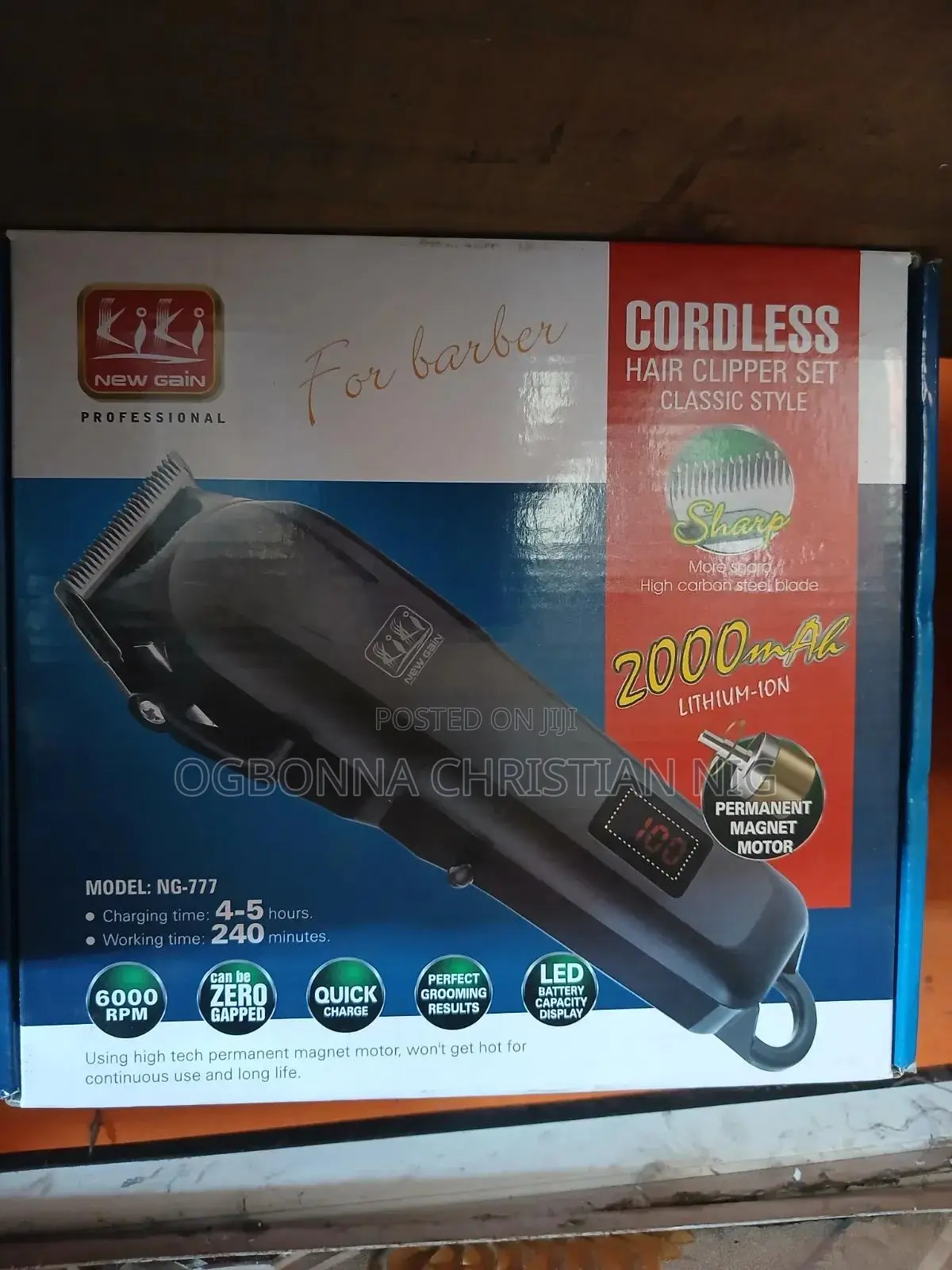 Rechargeable Clipper