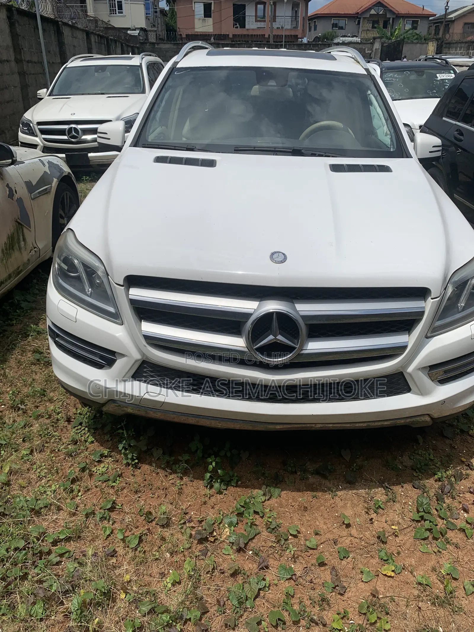 Mercedes-Benz GL-Class 450 2016 White