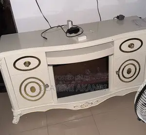 Big Fireplace TV Stand With Drawer