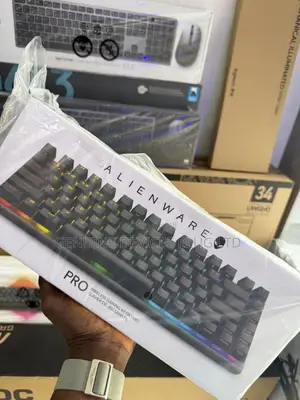Alienware Pro Wireless Gaming Keyboard, Linear Mechanical, RGB