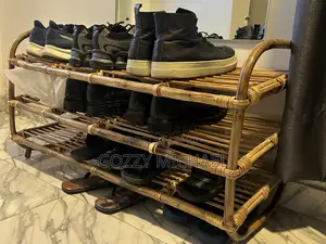 Wooden Shoe Rack
