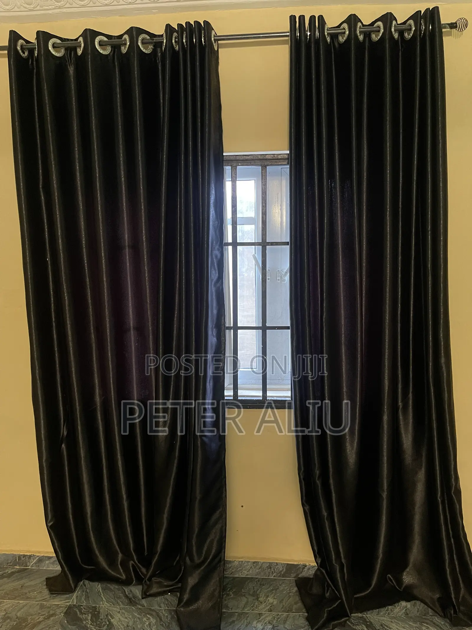 Ringed Window Curtains