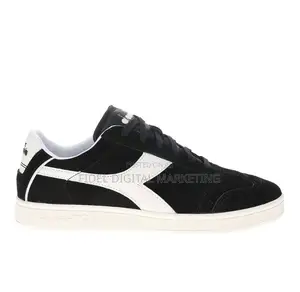 Diadora Kick Lace Up Mens Black, White Sneakers Casual Shoes 173100