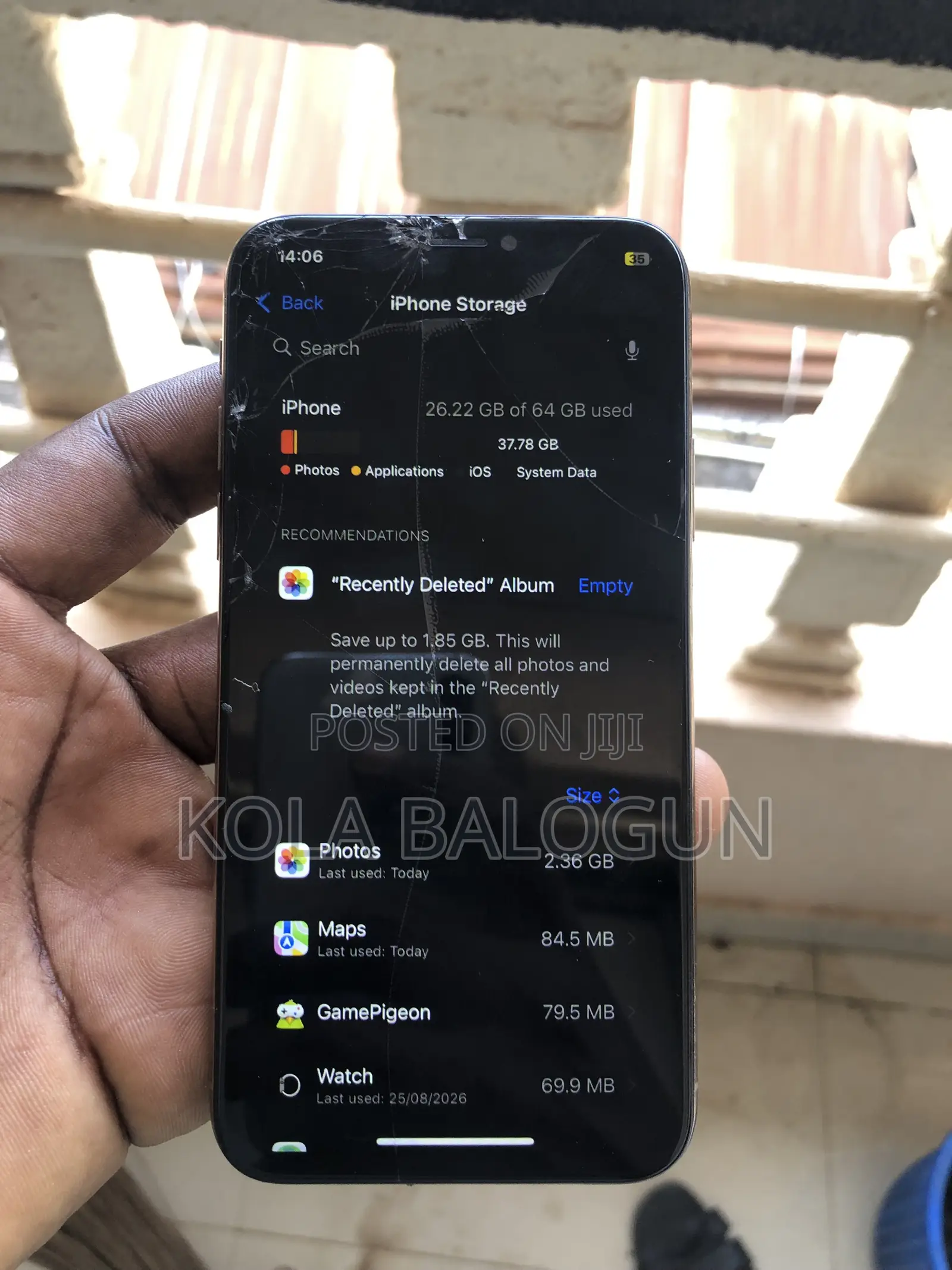 Apple iPhone XS 64 GB Gold
