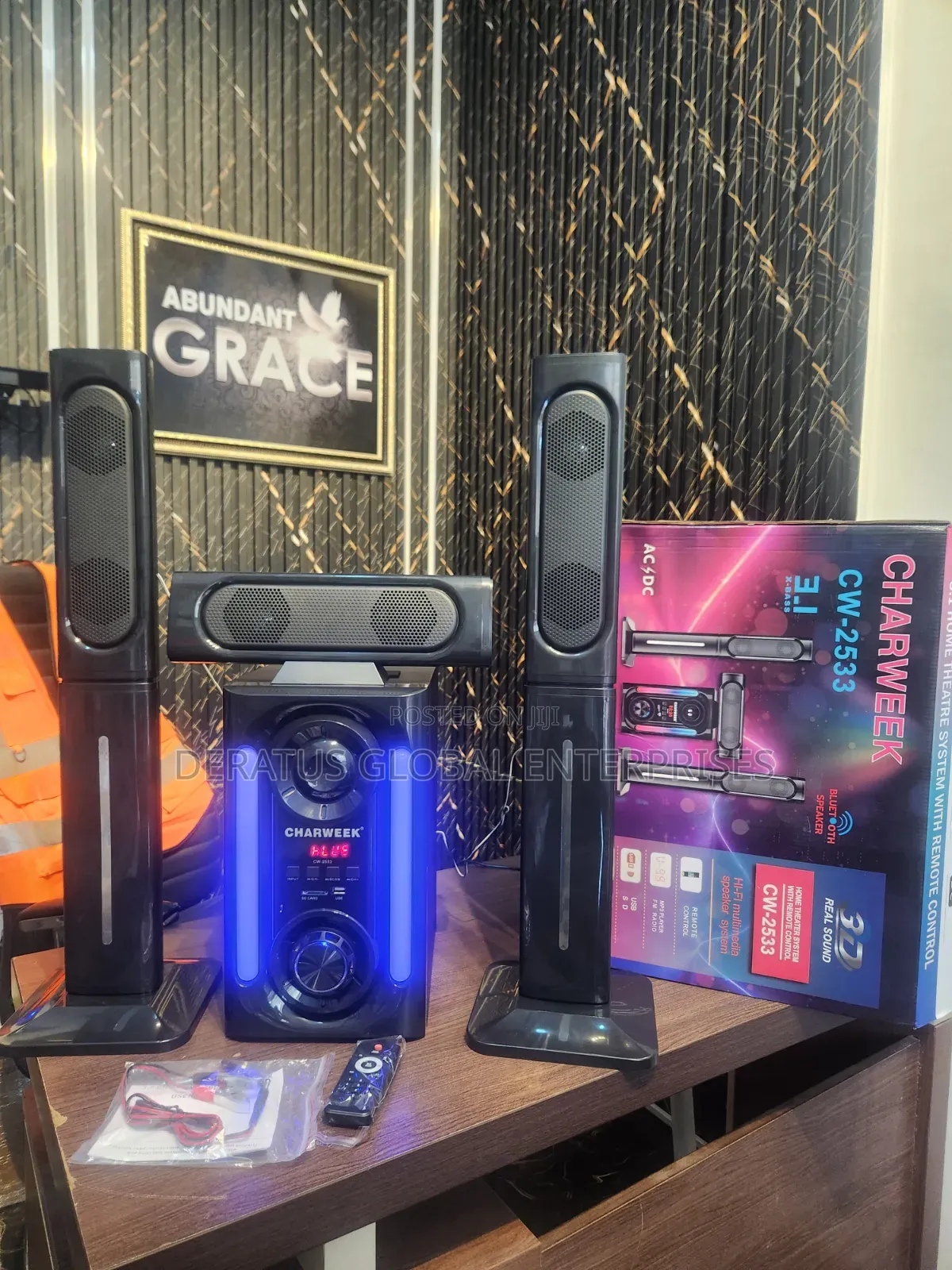 CHARWEEK CW-2533 Bluetooth Multimedia Speaker System