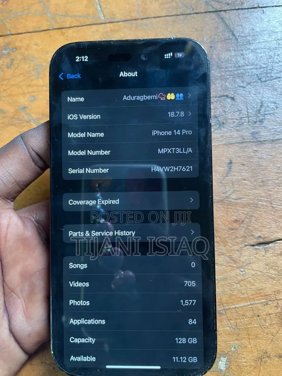 Apple iPhone 14 Pro 128 GB Gray