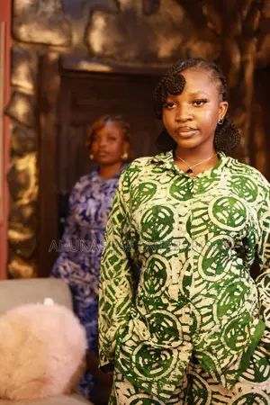 Beautiful 2 Piece Design (Adire)