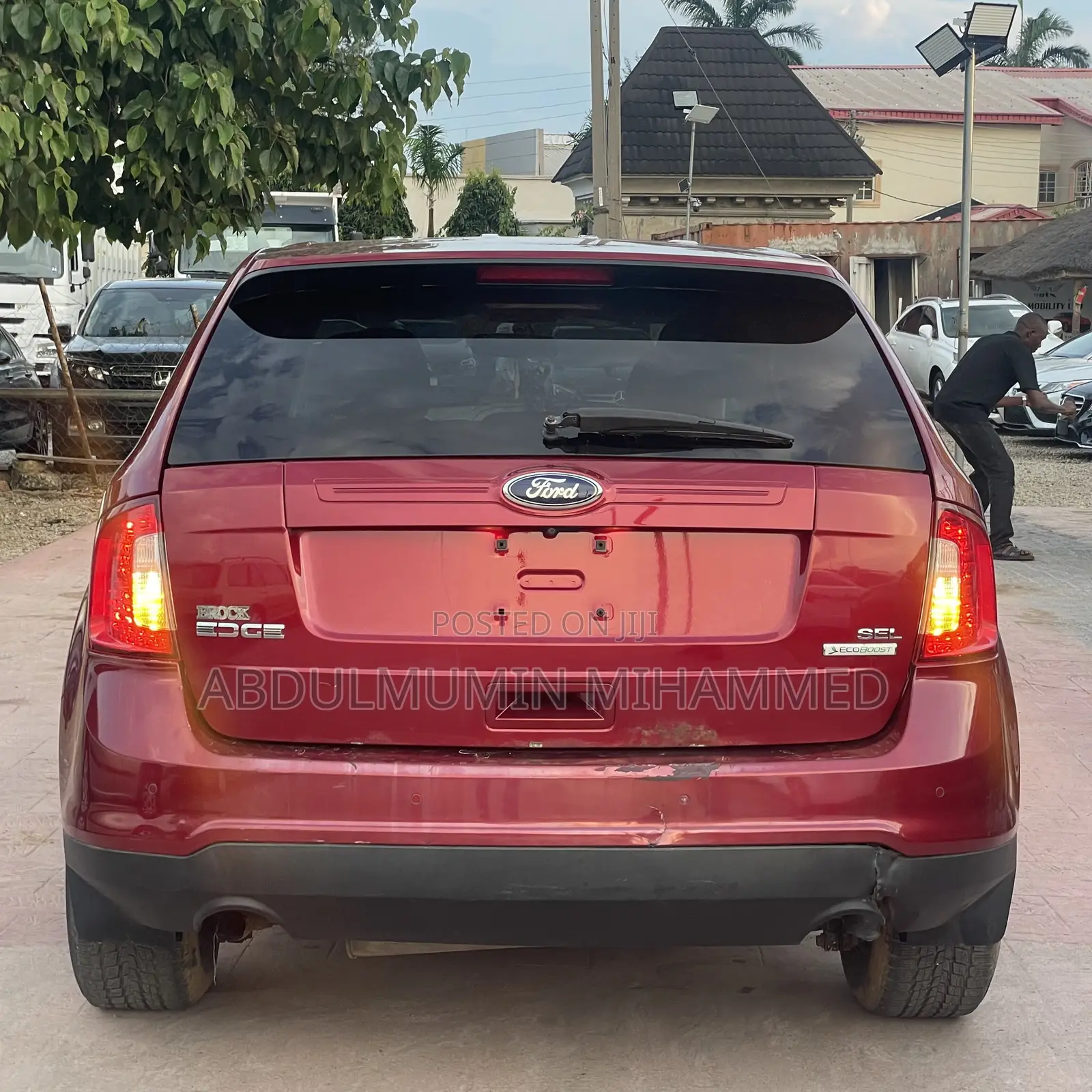 Ford Edge 2013 Red