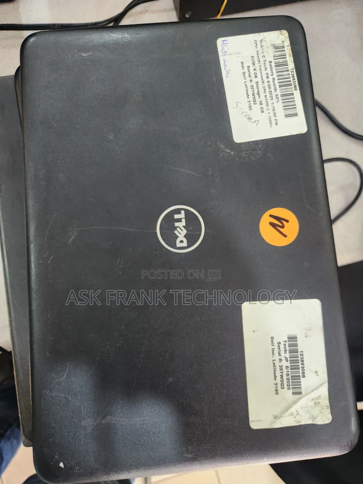 Laptop Dell Latitude 3180 4GB Intel SSD 640GB