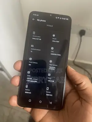 Infinix Hot 30i 128 GB Black