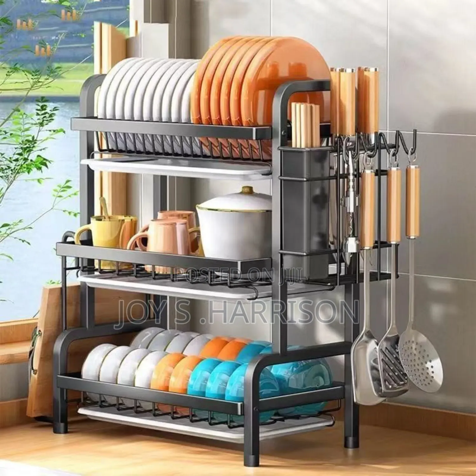 3 Layers High Quality Rust Resistant Plate Rack .It Is Rust Free