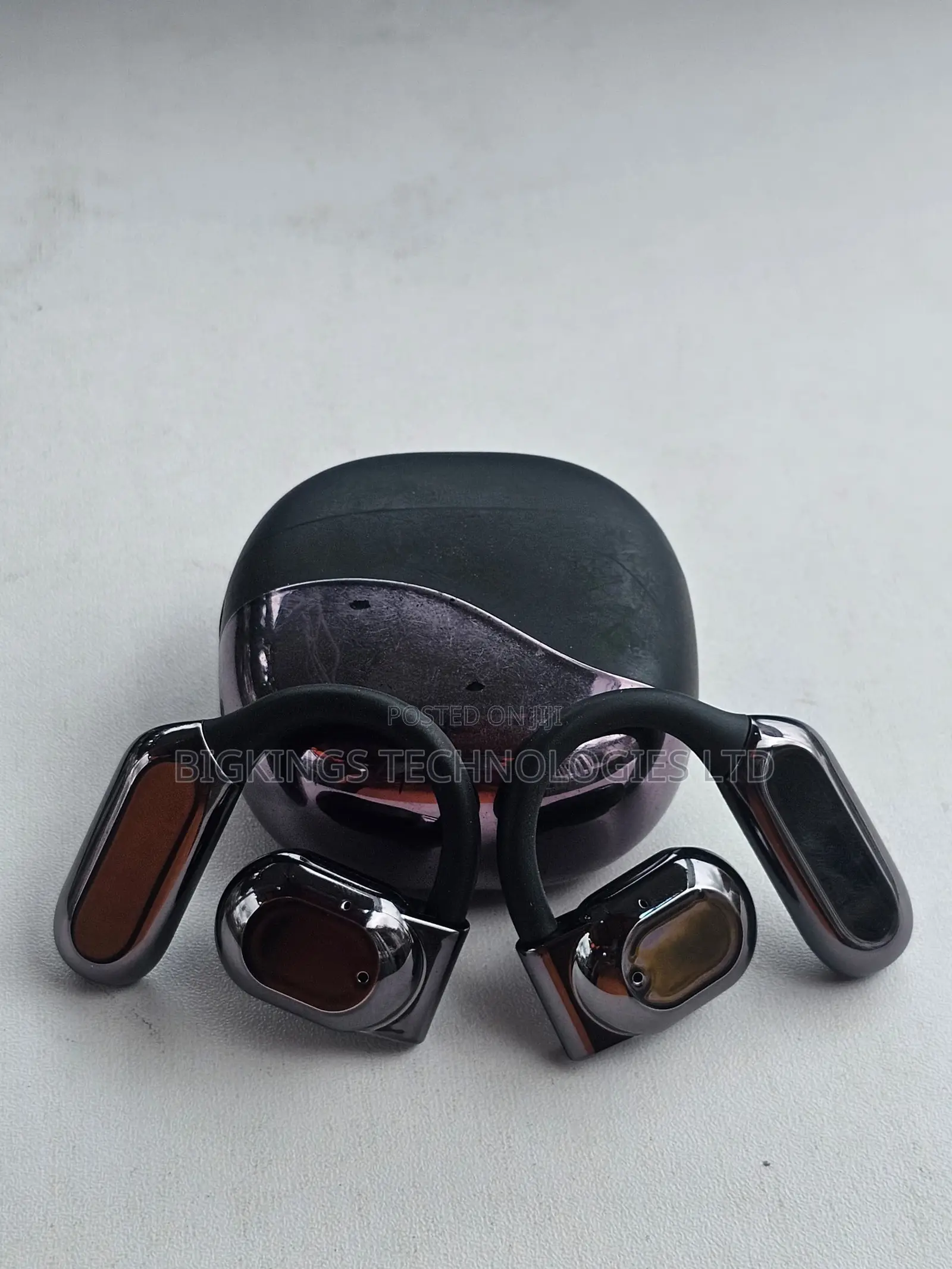 Used Open-Ear, Clip-on Style Wireless Bluetooth Earbuds