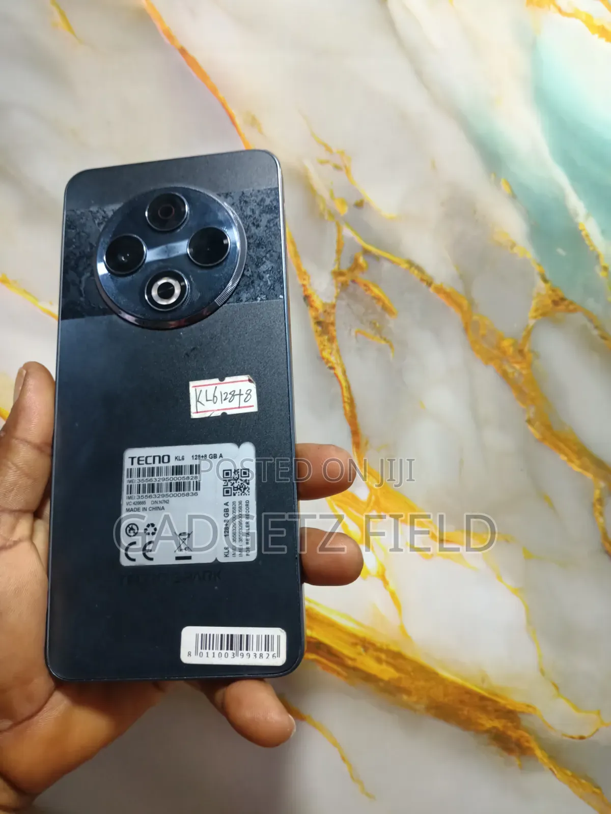 Tecno Spark 30 128 GB Black