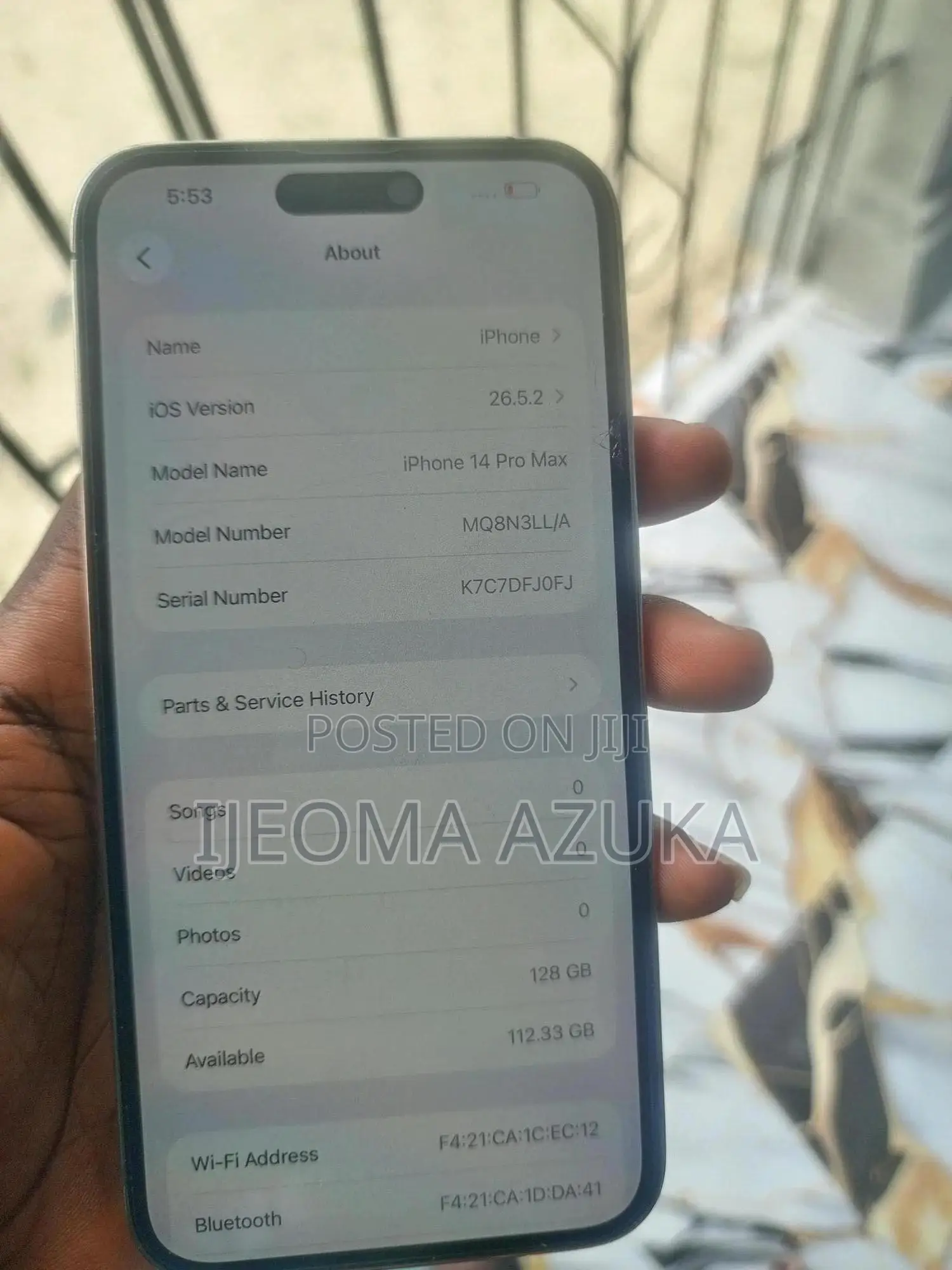 Apple iPhone 14 Pro Max 128 GB White