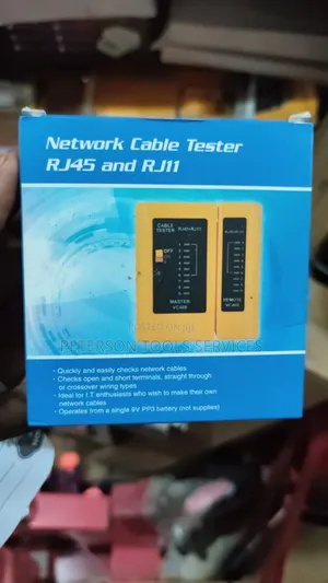 Network Cable Tester RJ45 and RJ11