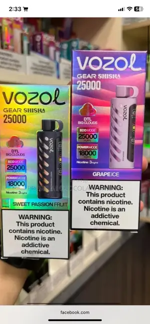 Vozol Puffs Gear Shisha (Disposable Vape)