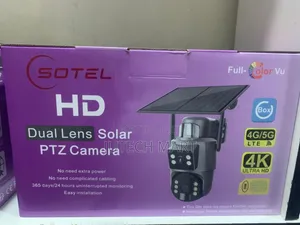 Quality Dual Lens Solar Camera