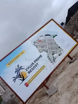 Allocated, Rafted and Sand Filled Plot of Land